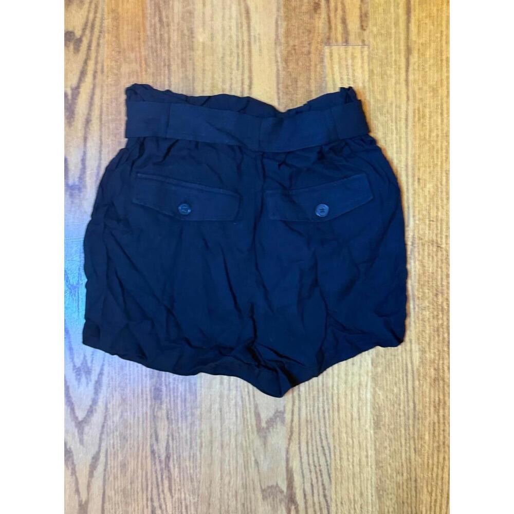 NWT! BB Dakota Women's Day In The Life Shorts In Black Belted Pants Size XS - Picture 3 of 3